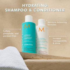 Moroccanoil Hydrating Shampoo, 250ml (Packaging may vary)